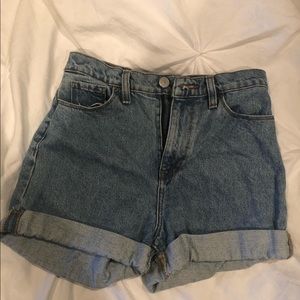 BDG urban outfitters high rise jean shorts